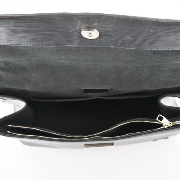 Louis Vuitton | Gray Cluny MM Epi Leather Top Handle Bag - Picture 12 of 14